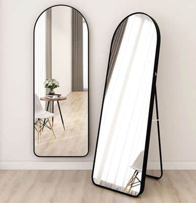 מראה מעוצבת קשת דגם BRIK עומדת / תלייה -צבעים לבחירה