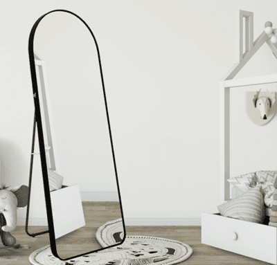 מראה מעוצבת קשת דגם BRIK עומדת / תלייה -צבעים לבחירה