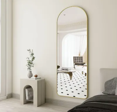 מראה מעוצבת קשת דגם BRIK עומדת / תלייה -צבעים לבחירה