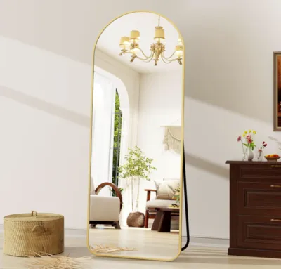 מראה מעוצבת קשת דגם BRIK עומדת / תלייה -צבעים לבחירה