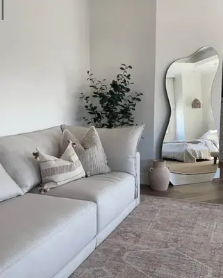 מראה מעוצבת אמורפית דגם SHER