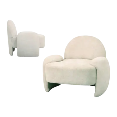 כורסא מעוצבת דגם RUBI גוון בז'