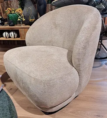 כורסא מעוצבת דגם SISI גוון גרייז'