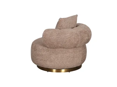 כורסא מעוצבת דגם LOVE גוון קפה