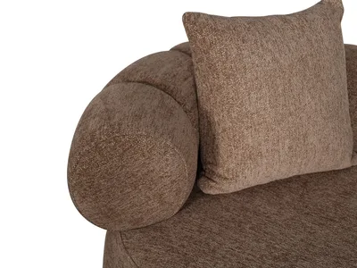 כורסא מעוצבת דגם LOVE גוון קפה