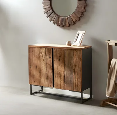 שידה מעוצבת דגם OLEN עץ שיטה