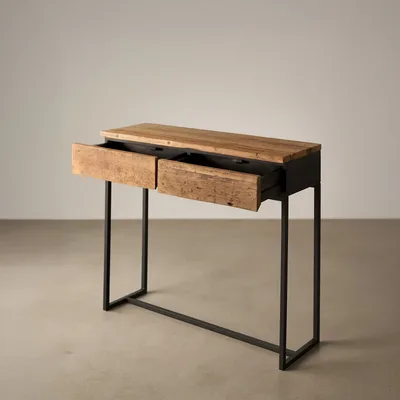 קונסולה מעוצבת דגם OLEN עץ שיטה