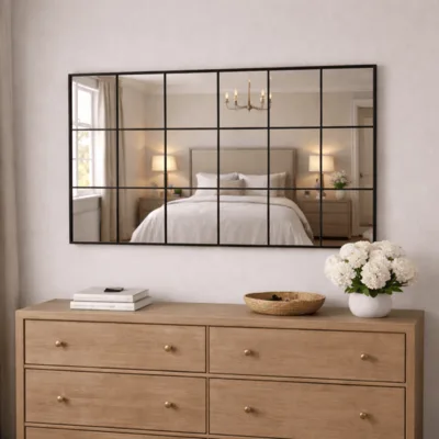 מראה בלגית מלבנית מעוצבת דגם SHILAT