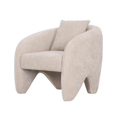 כורסא מעוצבת דגם RIGO בז'